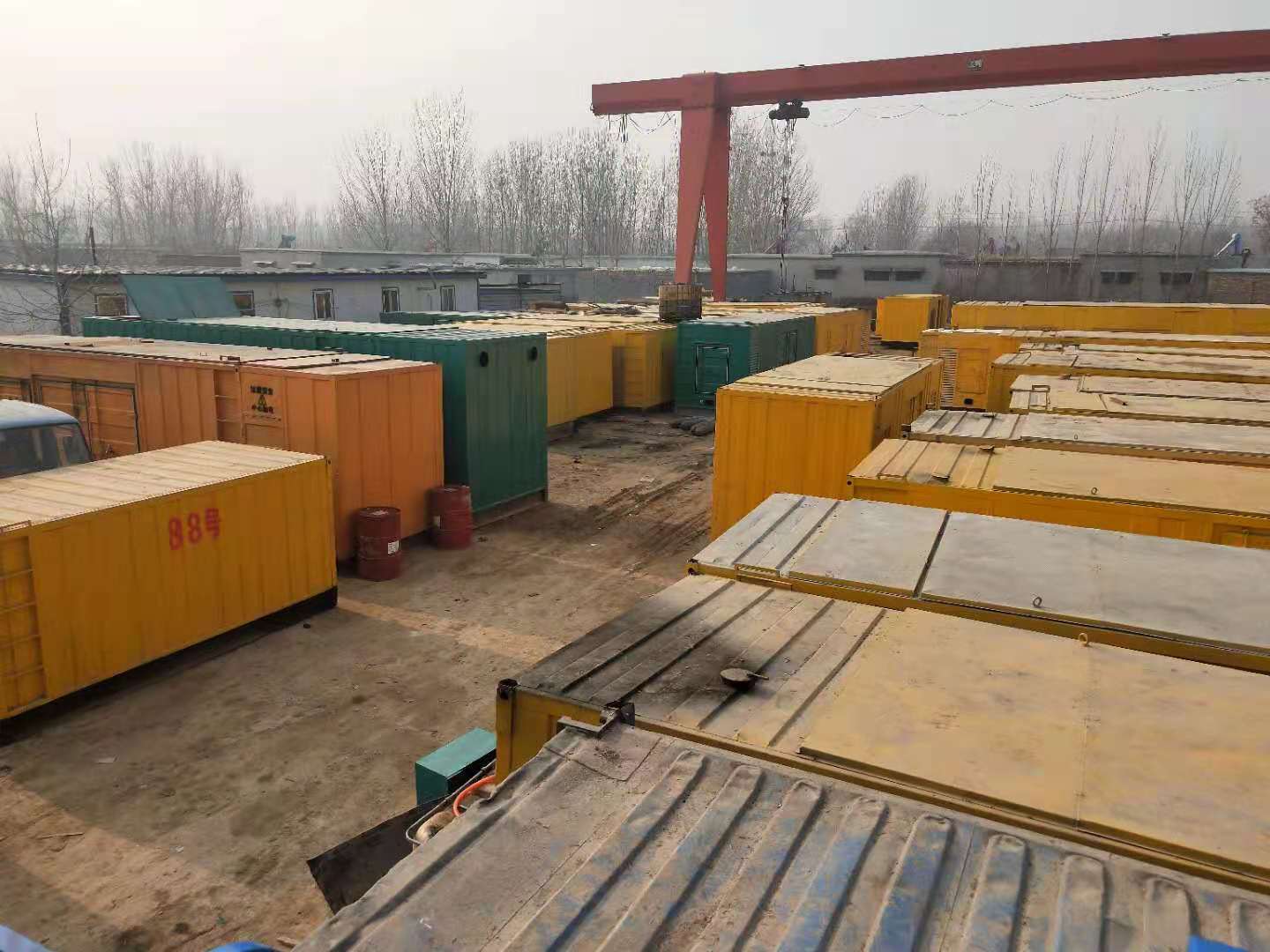 新乐租赁发电机-灰尘、风沙对柴油发电机组造成哪些不良影响？